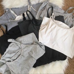 Nursing Tank Set of 6!